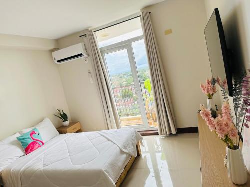 Μια τηλεόραση ή/και κέντρο ψυχαγωγίας στο Wand Apartment