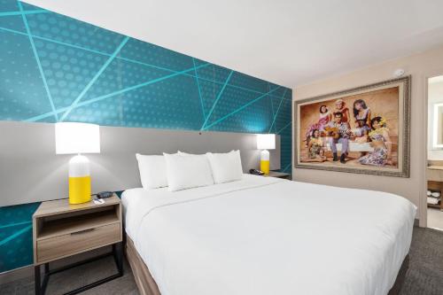 Katil atau katil-katil dalam bilik di Comfort Inn Downtown Nashville - Music City Center
