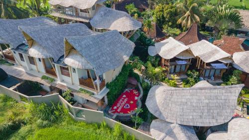 O grădină în afara Susi Villas Ubud