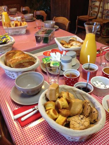 Mad på bed and breakfast-stedet eller i nærheden