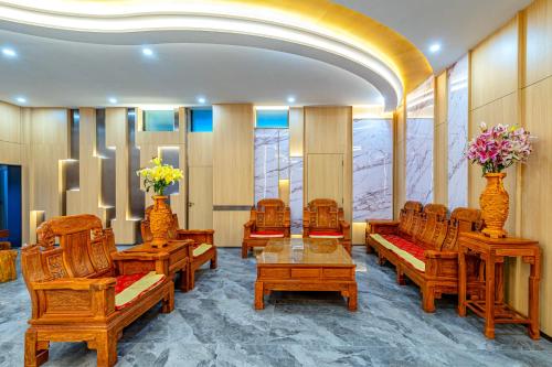 Χώρος καθιστικού στο 梦之南雅朵酒店 Mengzhinan Yaduo Hotel