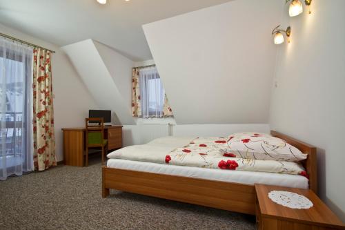 Katil atau katil-katil dalam bilik di Willa Bystra