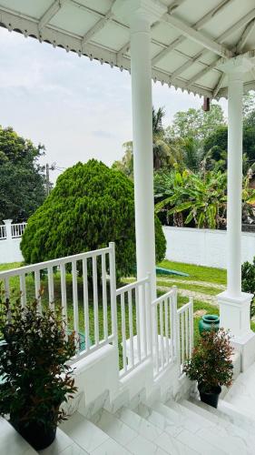 Κήπος έξω από το The Heavens Bungalow Katunayake