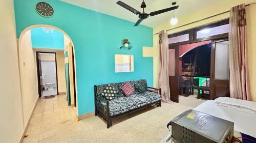 Posezení v ubytování Muffys Holiday Apartment