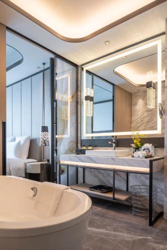 Koupelna v ubytování Pullman Suzhou Zhonghui