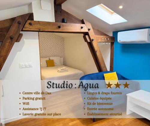 L'Agua, centre-ville de Dax