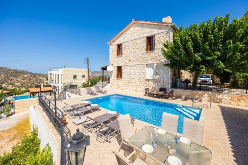 an image of a villa with a swimming pool at Villa Irene Palace in Paphos