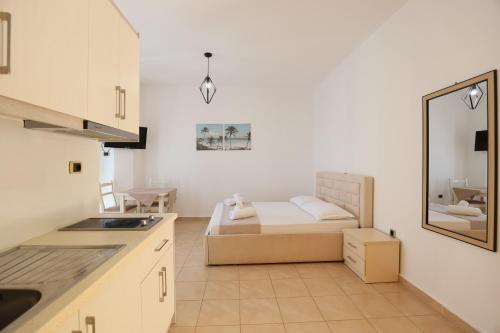 Nhà bếp/bếp nhỏ tại Michelle Apartments