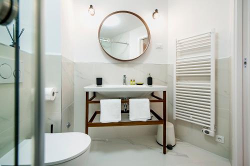 Ένα μπάνιο στο Apartmani De Amicis