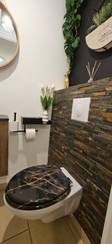 Koupelna v ubytování Appartement VOILES BLANCHES-Clim-Wifi-Plage a pieds