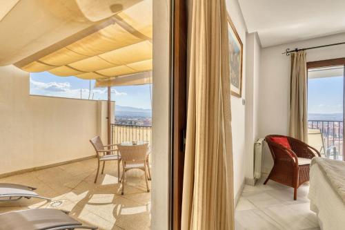 Χώρος καθιστικού στο Hotel Mirador Arabeluj