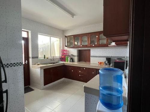 Kuchyň nebo kuchyňský kout v ubytování Ridge beachfront apartment