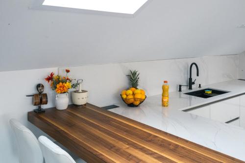 Dapur atau dapur kecil di Penthouse elegance Great view