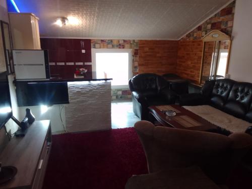 Χώρος καθιστικού στο Apartment Antik Belgrade