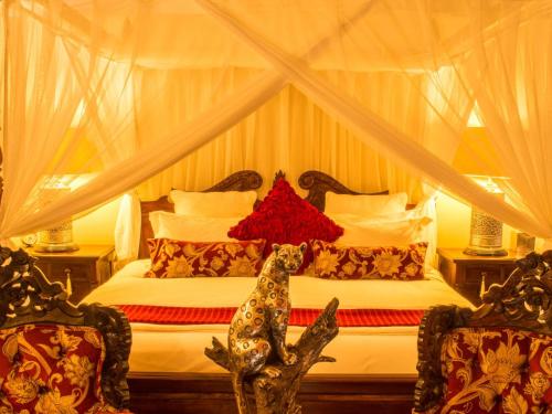 Elandela Private Game Reserve and Luxury Lodges Pty Ltdにあるベッド