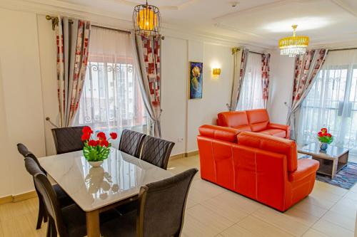 Χώρος καθιστικού στο G&G Residency BONAPRISO