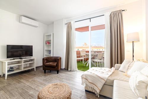 Malaga Center Flat Beach & Terrace