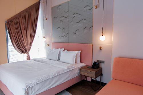 Postel nebo postele na pokoji v ubytování Gulkam Resort