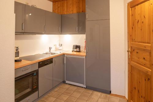 Kuchyň nebo kuchyňský kout v ubytování 'Thomas'