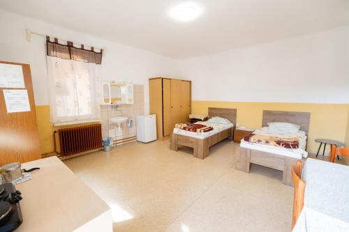 Postel nebo postele na pokoji v ubytování Soba Pri Kosu