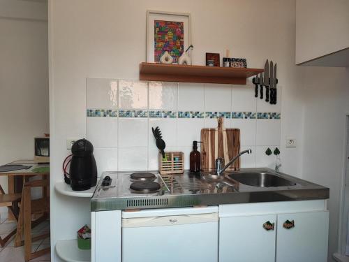 Dapur atau dapur kecil di La casa verde