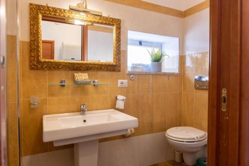 A bathroom at Pascià Cappuccini