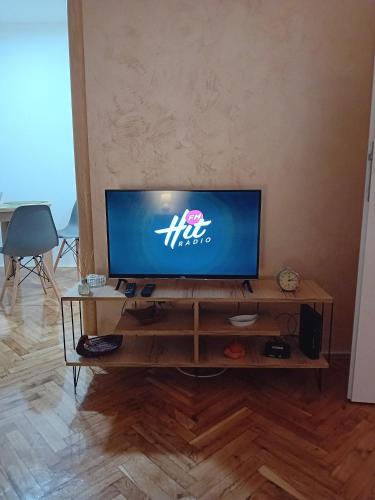 Televisyen dan/atau pusat hiburan di Apartman Tanja