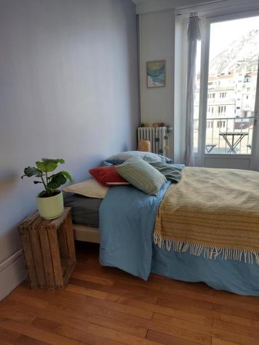 En eller flere senge i et værelse på Centre ville de Grenoble