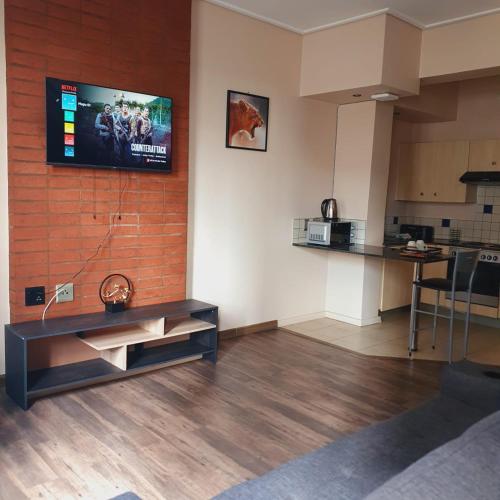 Dapur atau dapur kecil di Mapungubwe Apartments