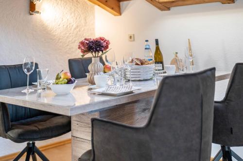 Bebidas en Ferienwohnung Alpenvogel