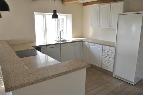 Una cocina o zona de cocina en Stevns Klint Strandpension