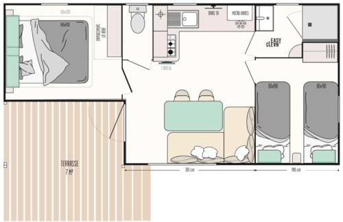 Φωτογραφία από το άλμπουμ του MH Topconfort 2ch 5pers 900DA σε La Boissière-de-Montaigu