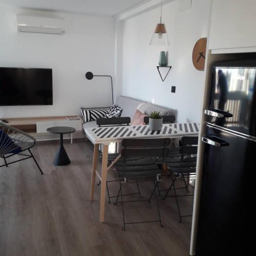 TV a/nebo společenská místnost v ubytování Fabulosas Vistas vivienda en Campoamor 1712H