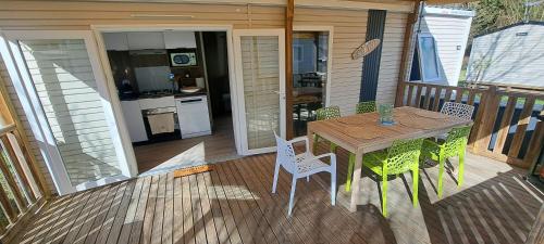 Mobil Home Camping 4 étoiles les Oyats