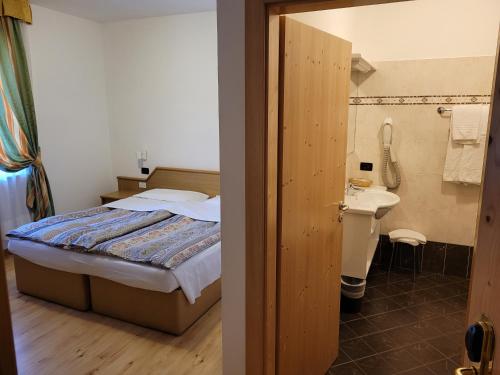 Koupelna v ubytování Garni B&B Mozart Nesthouse