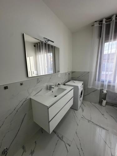 Koupelna v ubytování Residence La Pace