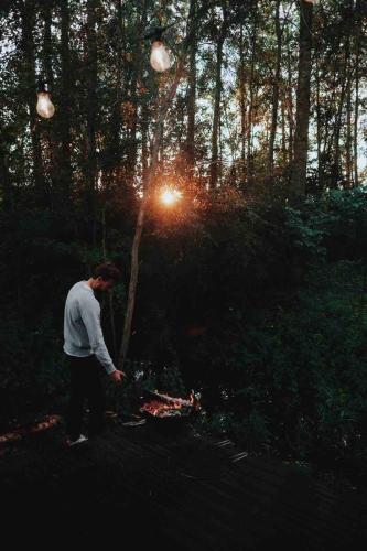 Hosté ubytování Les frenelles, Cabane à l'orée de la forêt