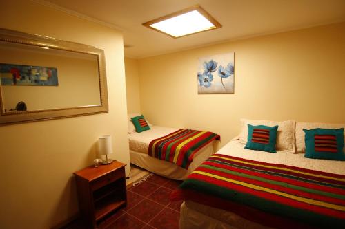 Cama o camas de una habitación en Anka Lodge Quitor