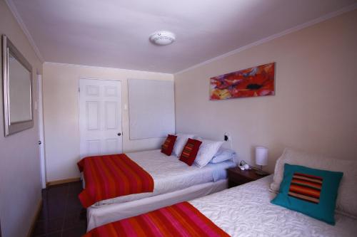 Cama o camas de una habitación en Anka Lodge Quitor