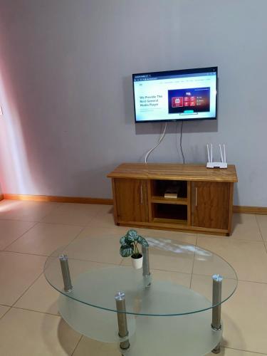 TV a/nebo společenská místnost v ubytování KÁ Rui