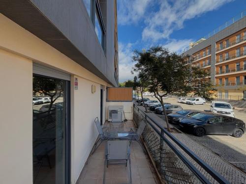 Το κτήριο όπου στεγάζεται  το διαμέρισμα