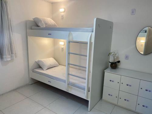 Katil atau katil-katil dalam bilik di AFS LOFT HOSTEL Aracaju