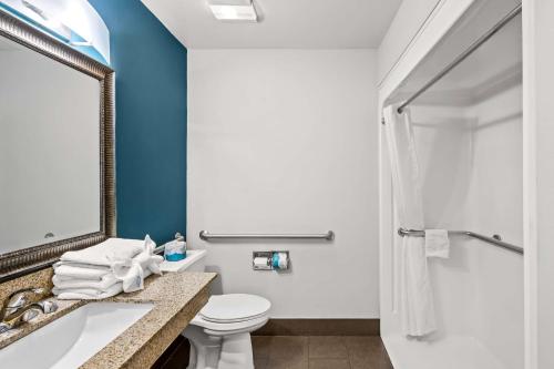 Best Western Fort Wayne Inn & Suites Northにあるバスルーム