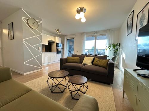 Agréable 3 pièces avec Parking proche Gare et Paris by immo Kit bnb