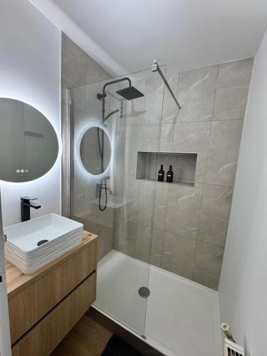 Et badeværelse på Le renouveau