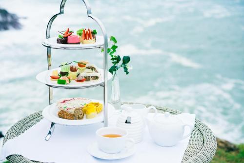 Comida en el resort o alrededores