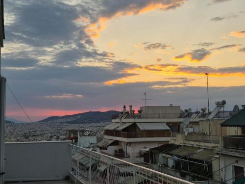 Penthouse Acropolis View Sunset Balcony