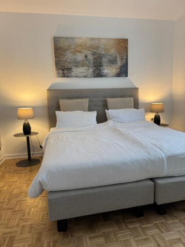 Voodi või voodid majutusasutuse Hotel Alte Mühle toas