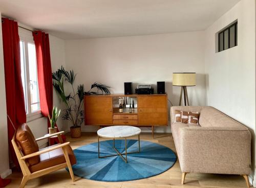 Cosy apartment with a magnificent view 10 min from Paris Exhibition Centre