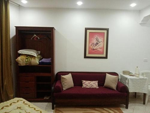 Posezení v ubytování Studio à Carthage Yasmina